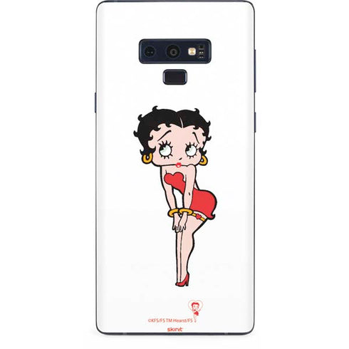 Betty Boop Pose Galaxy Note 9 Skin
