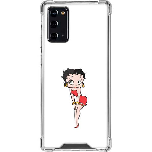 Betty Boop Pose Galaxy Note20 5G Clear Case