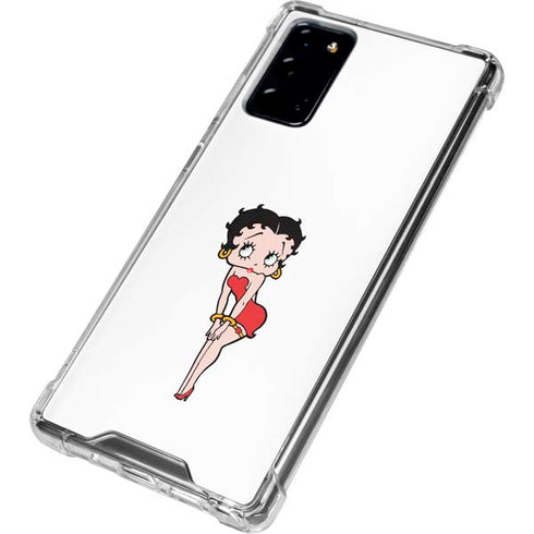 Betty Boop Pose Galaxy Note20 5G Clear Case