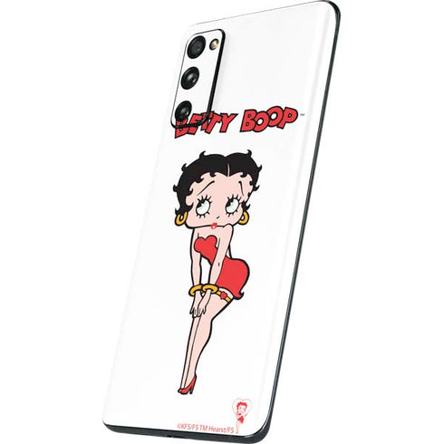 Betty Boop Pose Galaxy S20 Fan Edition Skin