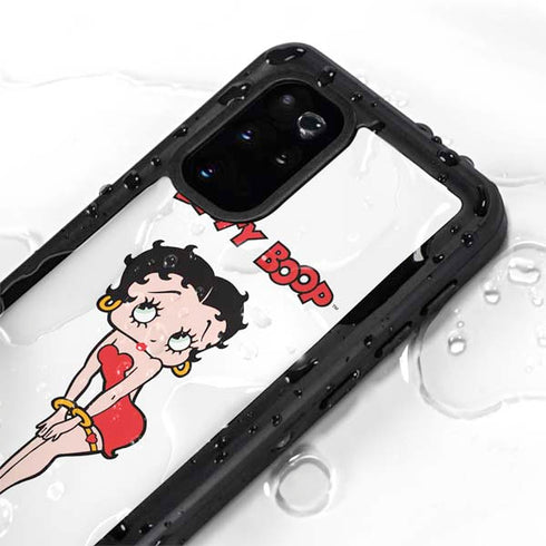 Betty Boop Pose Galaxy S20 Plus Waterproof Case