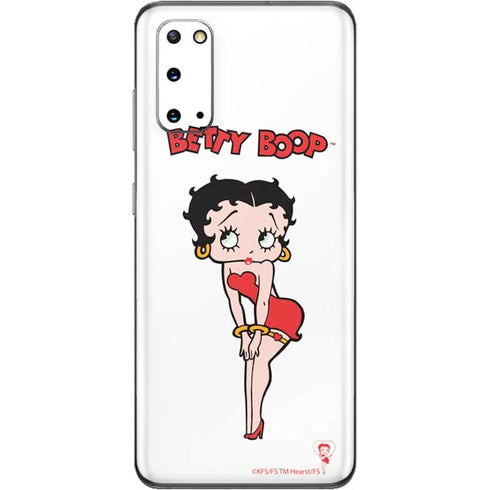 Betty Boop Pose Galaxy S20 Skin