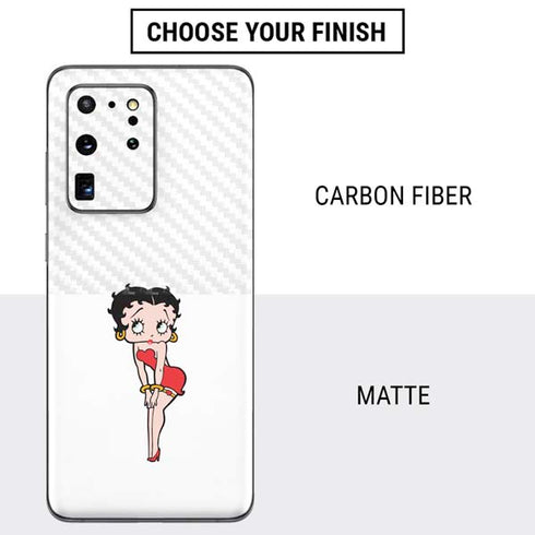 Betty Boop Pose Galaxy S20 Ultra 5G Skin