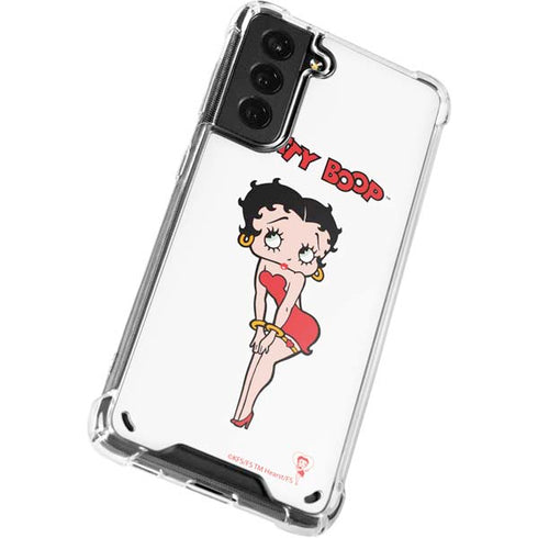 Betty Boop Pose Galaxy S21 Plus 5G Clear Case