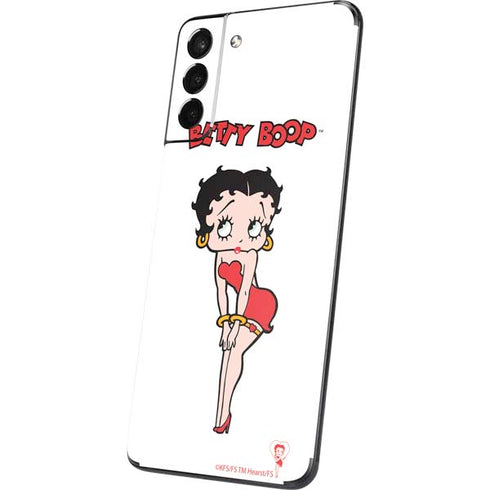 Betty Boop Pose Galaxy S21 Plus 5G Skin