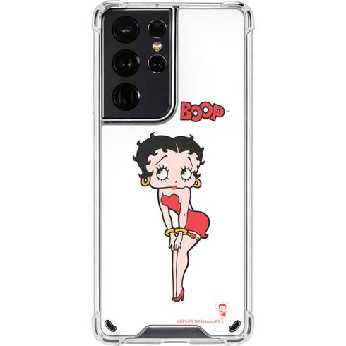 Betty Boop Pose Galaxy S21 Ultra 5G Clear Case