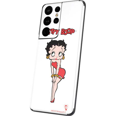 Betty Boop Pose Galaxy S21 Ultra 5G Skin