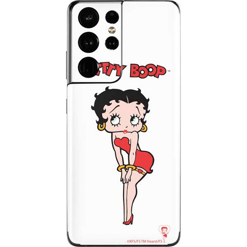 Betty Boop Pose Galaxy S21 Ultra 5G Skin