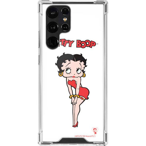 Betty Boop Pose Galaxy S22 Ultra Clear Case