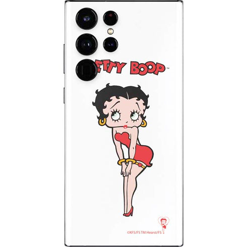 Betty Boop Pose Galaxy S22 Ultra Skin