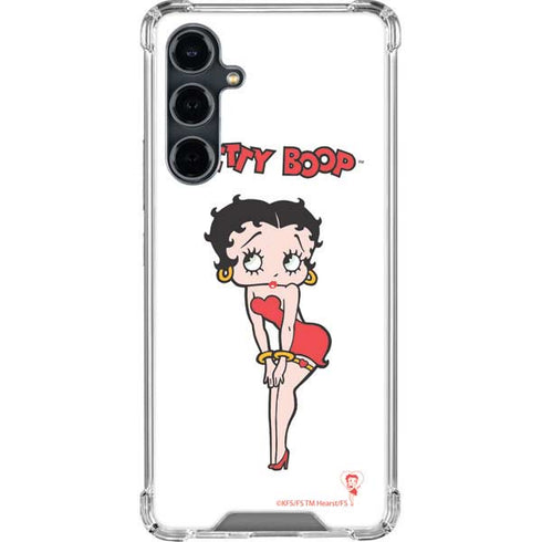 Betty Boop Pose Galaxy S23 FE Clear Case