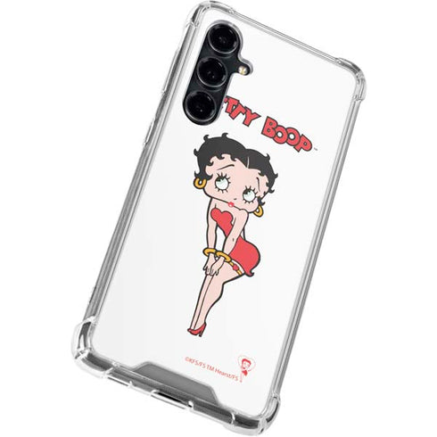 Betty Boop Pose Galaxy S23 FE Clear Case