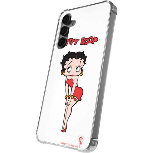 Betty Boop Pose Galaxy S24 Plus Clear Case