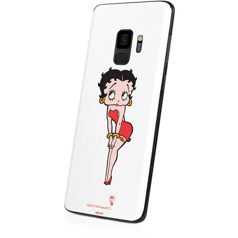 Betty Boop Pose Galaxy S9 Skin