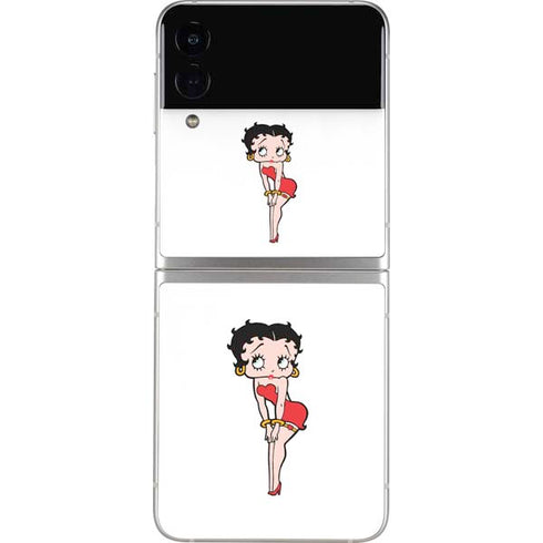 Betty Boop Pose Galaxy Z Flip3 5G Skin