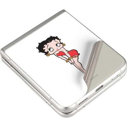 Betty Boop Pose Galaxy Z Flip3 5G Skin