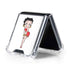 Betty Boop Pose Galaxy Z Flip5 5G Clear Case