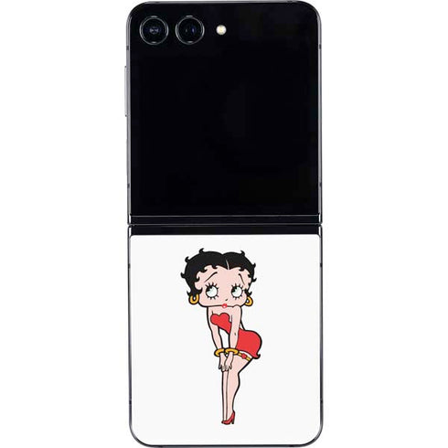 Betty Boop Pose Galaxy Z Flip5 5G Skin