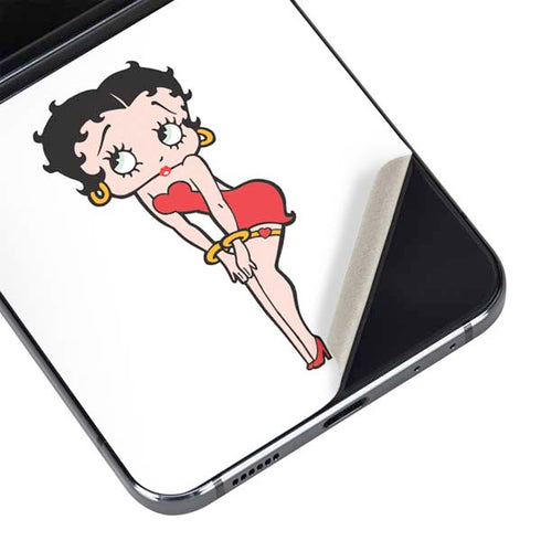 Betty Boop Pose Galaxy Z Flip5 5G Skin