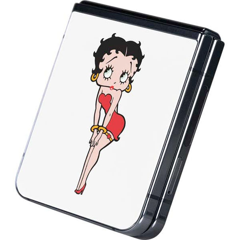 Betty Boop Pose Galaxy Z Flip5 5G Skin