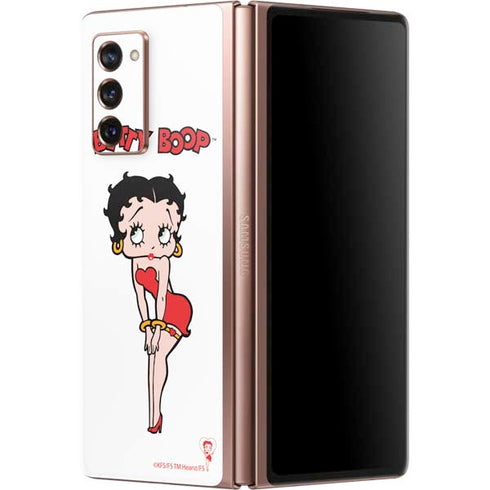 Betty Boop Pose Galaxy Z Fold2 5G Skin