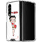 Betty Boop Pose Galaxy Z Fold4 5G Clear Case