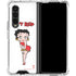 Betty Boop Pose Galaxy Z Fold4 5G Clear Case