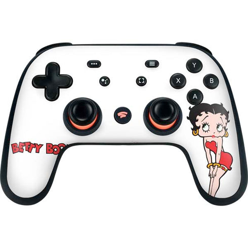 Betty Boop Pose Google Stadia Controller Skin