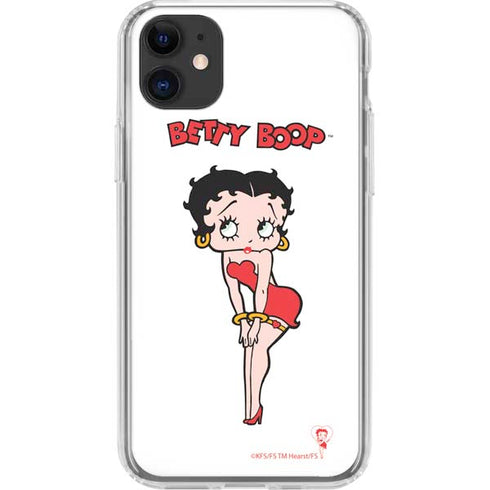 Betty Boop Pose iPhone 11 Clear Case