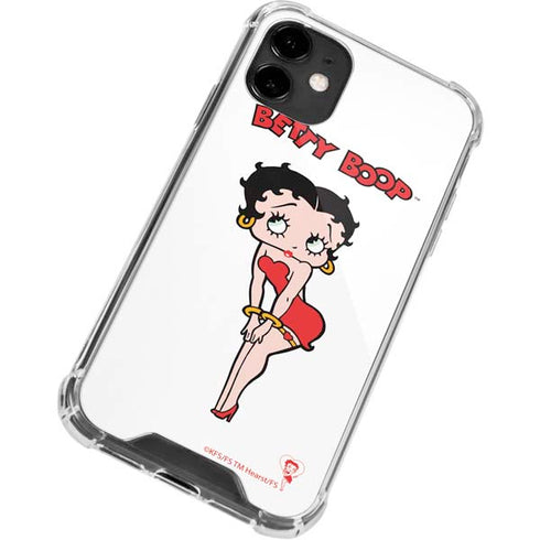Betty Boop Pose iPhone 12 Clear Case