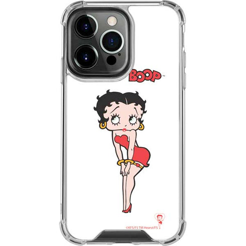Betty Boop Pose iPhone 13 Pro Clear Case