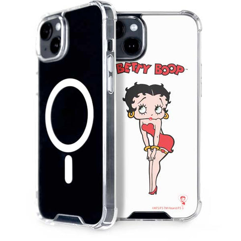Betty Boop Pose iPhone 15 Plus MagSafe Case