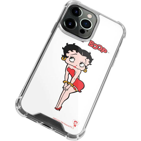 Betty Boop Pose iPhone 15 Pro Clear Case