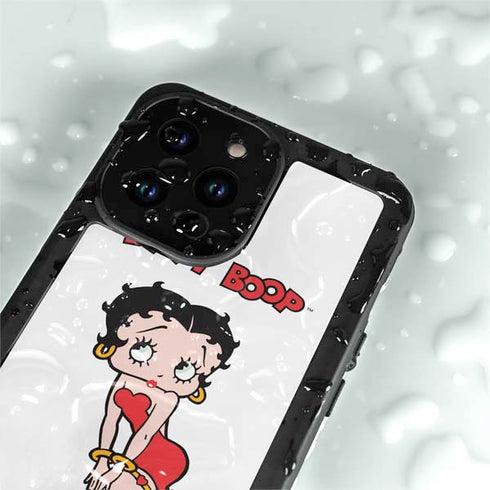 Betty Boop Pose iPhone 14 Pro Max Waterproof Case