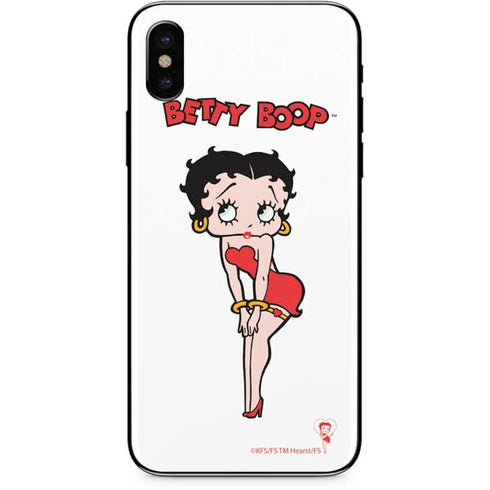 Betty Boop Pose iPhone X Skin