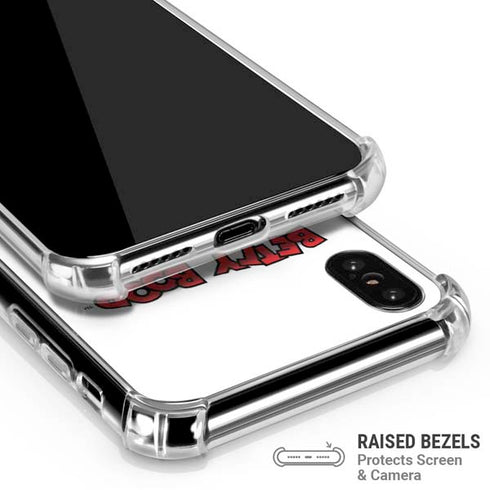 Betty Boop Pose iPhone XS Max Clear Case