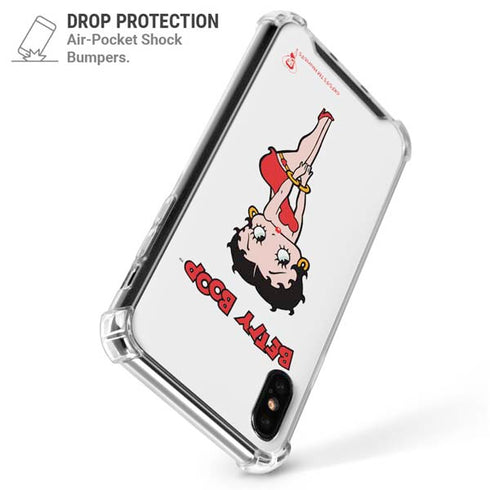 Betty Boop Pose iPhone XS Max Clear Case