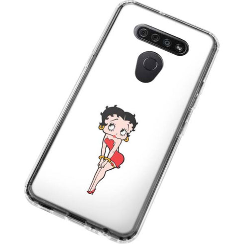 Betty Boop Pose LG K51/Q51 Clear Case