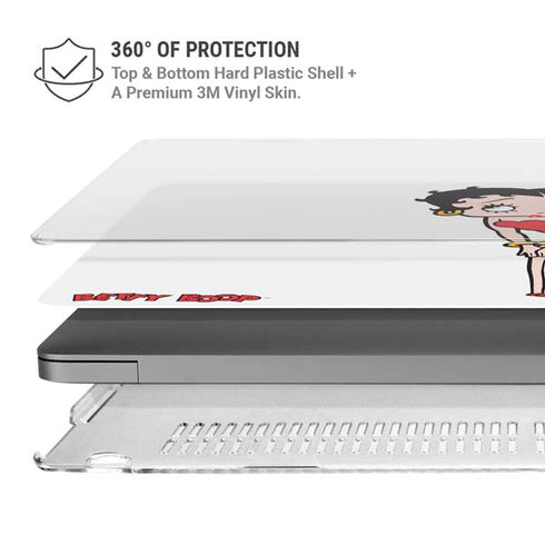 Betty Boop Pose MacBook Pro 16in (2021-25) Case plus Skin