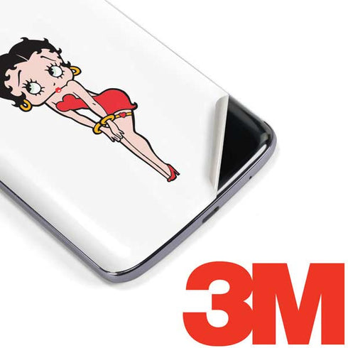 Betty Boop Pose Moto E5 Plus Skin
