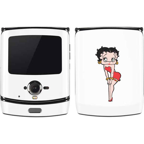 Betty Boop Pose Motorola RAZR Skin