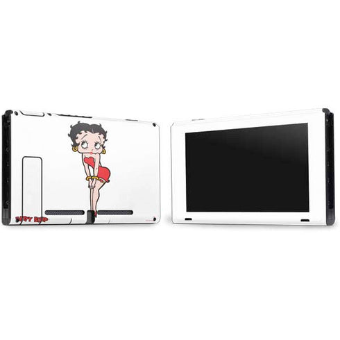 Betty Boop Pose Nintendo Switch Bundle Skin