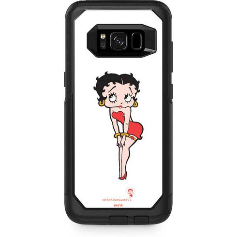 Betty Boop Pose Otterbox Commuter Galaxy Skin