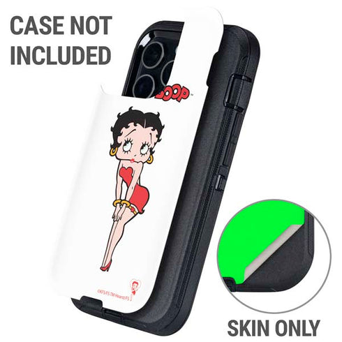 Betty Boop Pose Otterbox Defender iPhone Skin