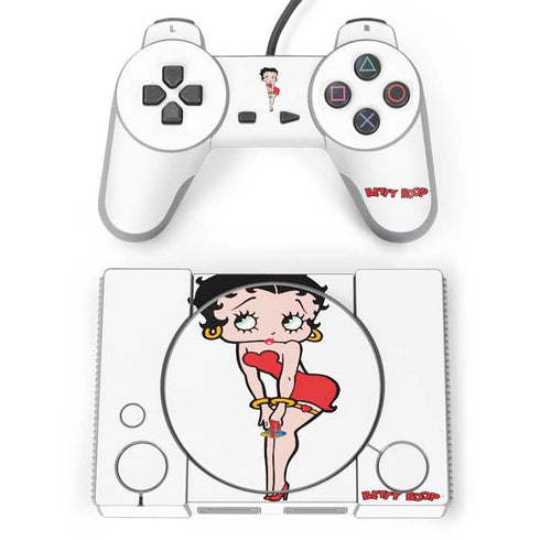 Betty Boop Pose PlayStation Classic Bundle Skin