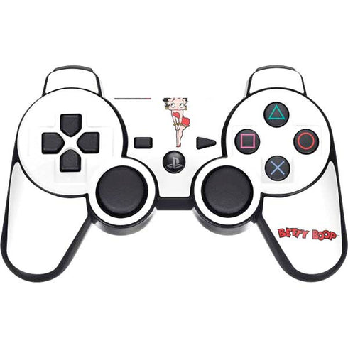 Betty Boop Pose PS3 Dual Shock wireless controller Skin