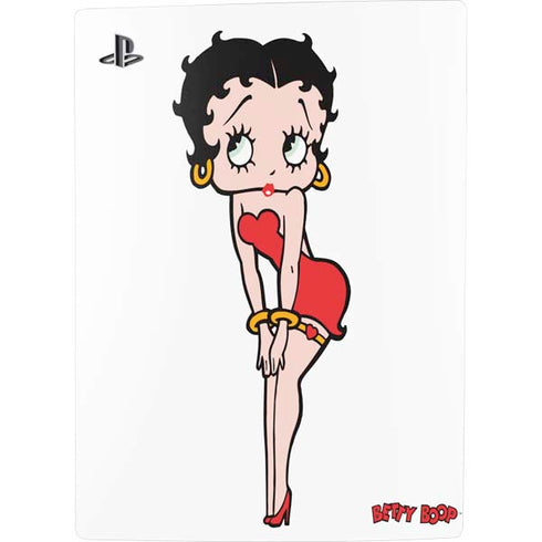 Betty Boop Pose PS5 Digital Edition Console Skin
