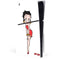 Betty Boop Pose PS5 Slim Disk Console Skin