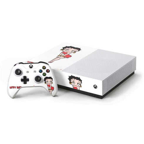 Betty Boop Pose Xbox One S All-Digital Edition Bundle Skin