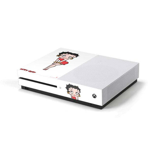 Betty Boop Pose Xbox One S Console Skin